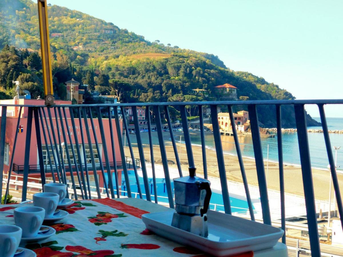 Bilocale Con Favolosa Vista Mare Levanto Eksteriør bilde